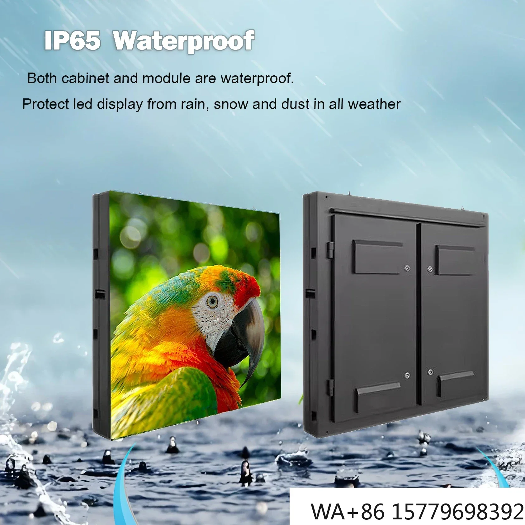 Outdoor P4/P5/P6/P8/P10 HD SMD LED Billboard Waterproof Video Wall Panel for Advertising
