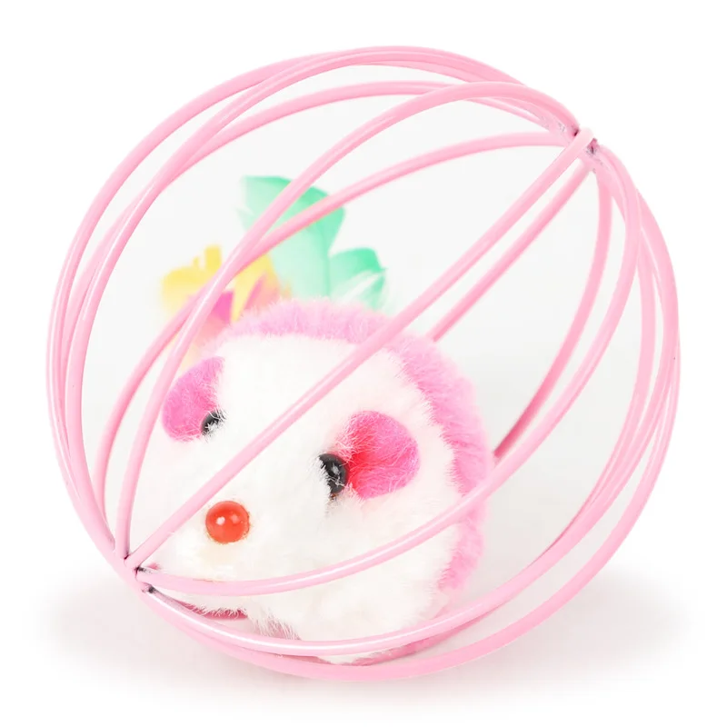 

Funny Stick Feather Wand Cat Toys with Bell Interactive Cat Toy Pet Kitten Playing Mouse Ball Cage Cat Teaser Toy Pet Supplies