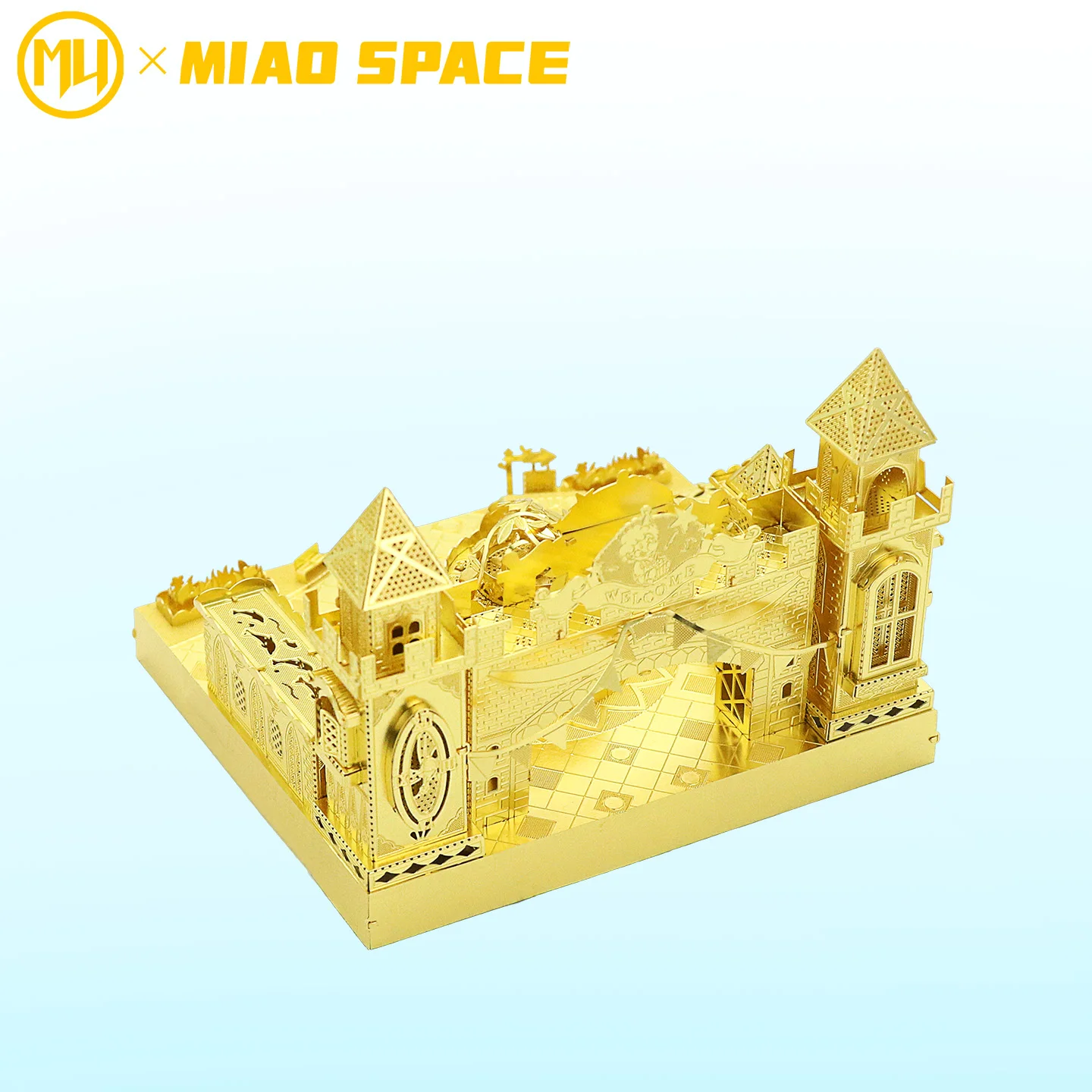 MU Amusement Park Series 3d stereoscopic metal jigsaw puzzles, diy puzzle toys, desktop office ornaments, stress-relieving gifts