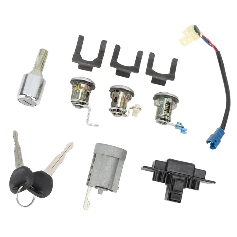 A30P-자동차 풀 잠금 실린더 키 세트 MR 259111   Mitsubishi Pajero Montero 2Nd 1990 ~ 2004 교체