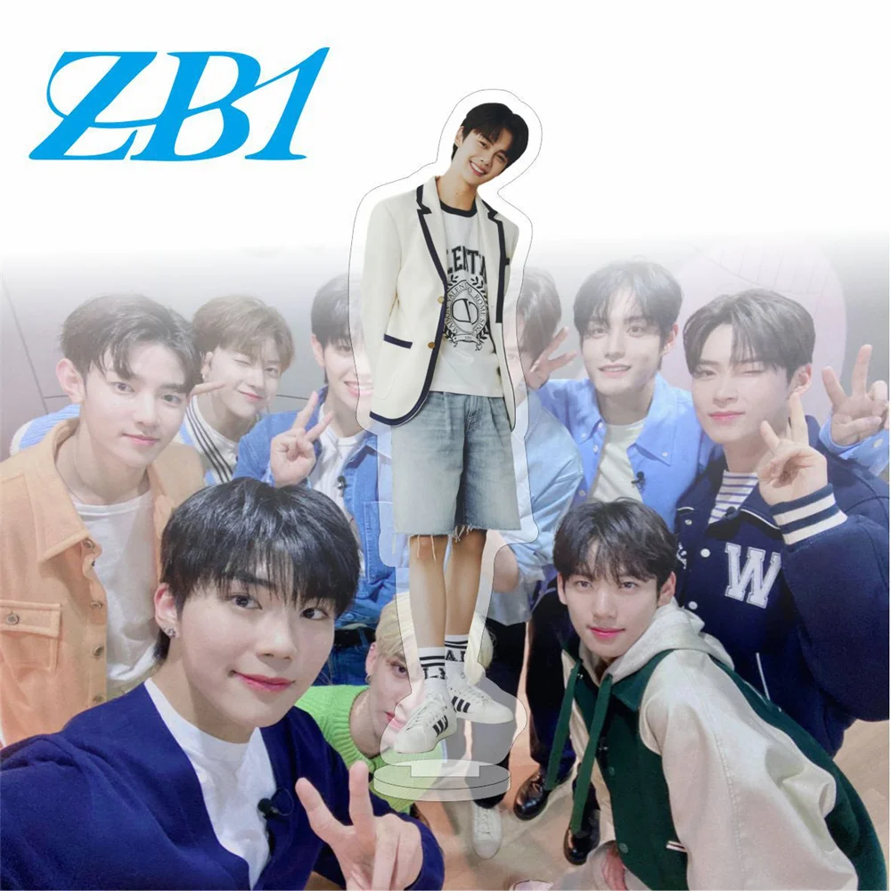 Kpop ZEROBASEONE ZB1 Albums Waterproof Acrylic Stand-up Sign PARKGUNWOOK HANYUJIN ZHANGHAO Decoration Desktop Figure Ornaments