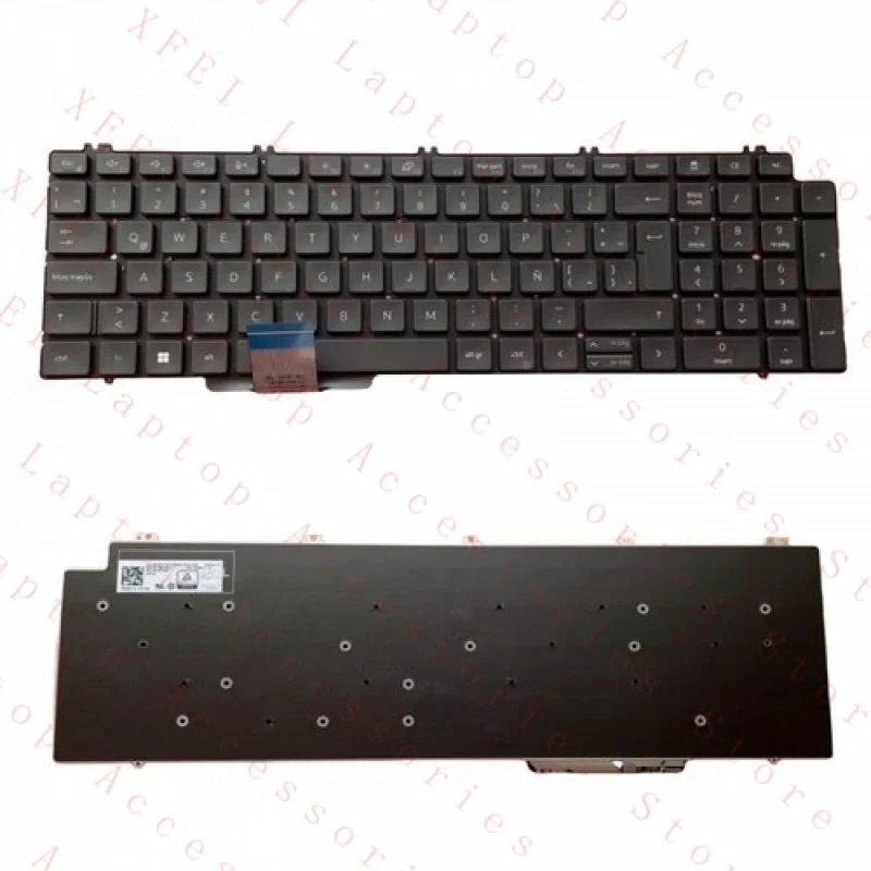 

F for Dell Precision 7550 7750 Keyboard LATIN Layout 06H2H7 PK132V41A22 Replacement