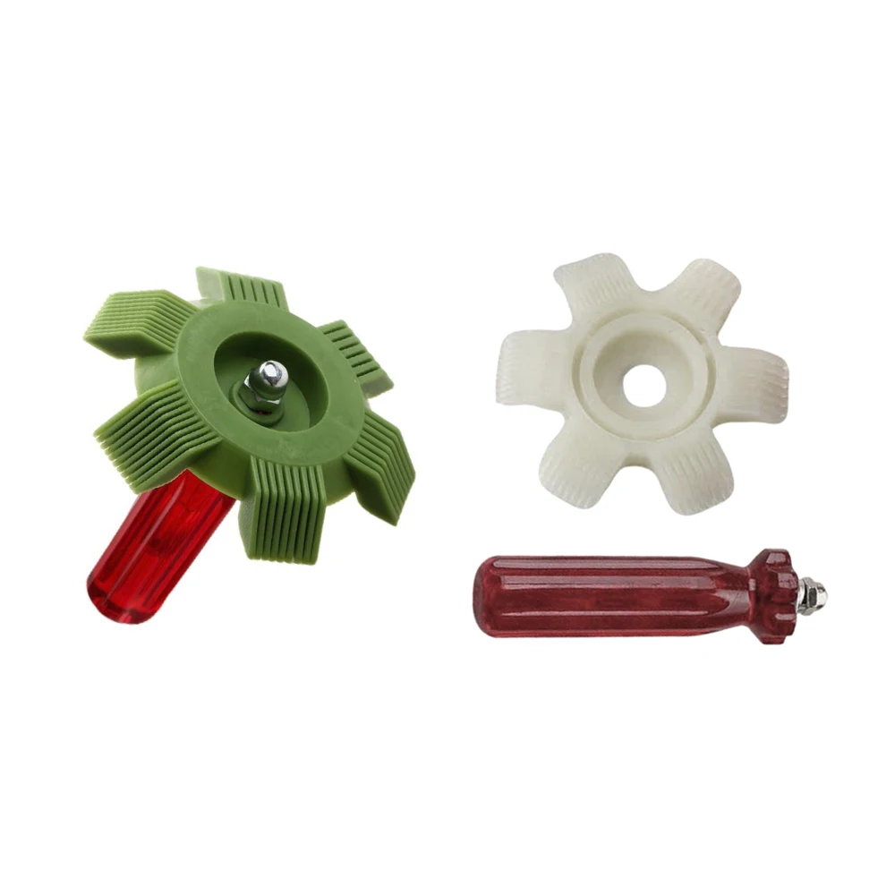 Universal Car A/C Radiator Condenser Fin Repair Comb Cooler Air Conditioner Straightener Cleaning Tools for Auto Cooling System