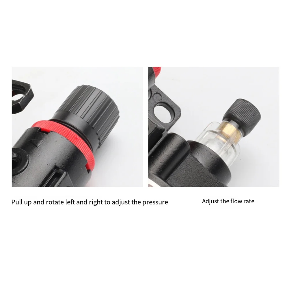 

Oil Water Separator and Air Compressor Regulator AFC2000 with G1/4in Meter for Effective Air Treatment and Pressure Accuracy