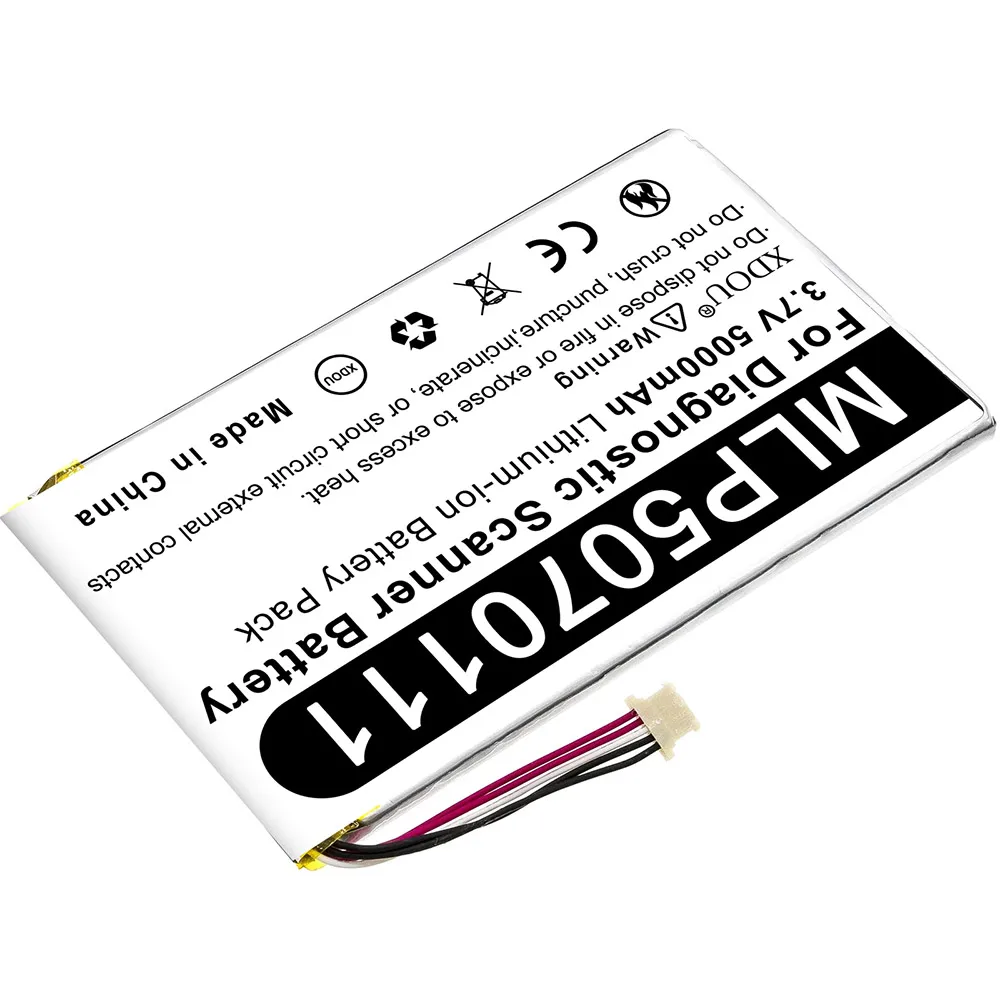 Diagnostic Scanner Battery For Autel MLP5070111 MaxiSys Mini MS905  MS906 MY905  MK808MK808BT  MK808TS  MP808 MP808TS  DS808