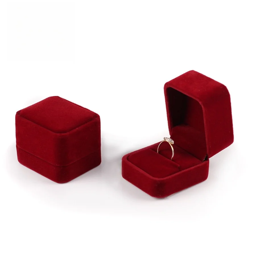 Small Proposal Ring Box Jewelry Gift Box for Ring Jewelry Gift Box for Engagement Proposal Wedding Day Keepsake Case - Image 19
