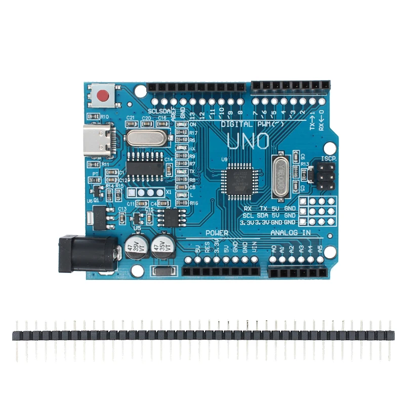 UNO R3 CH340G+MEGA328P SMD Chip 16Mhz For Arduino UNO R3 Development Board USB CABLE ATEGA328P One Set