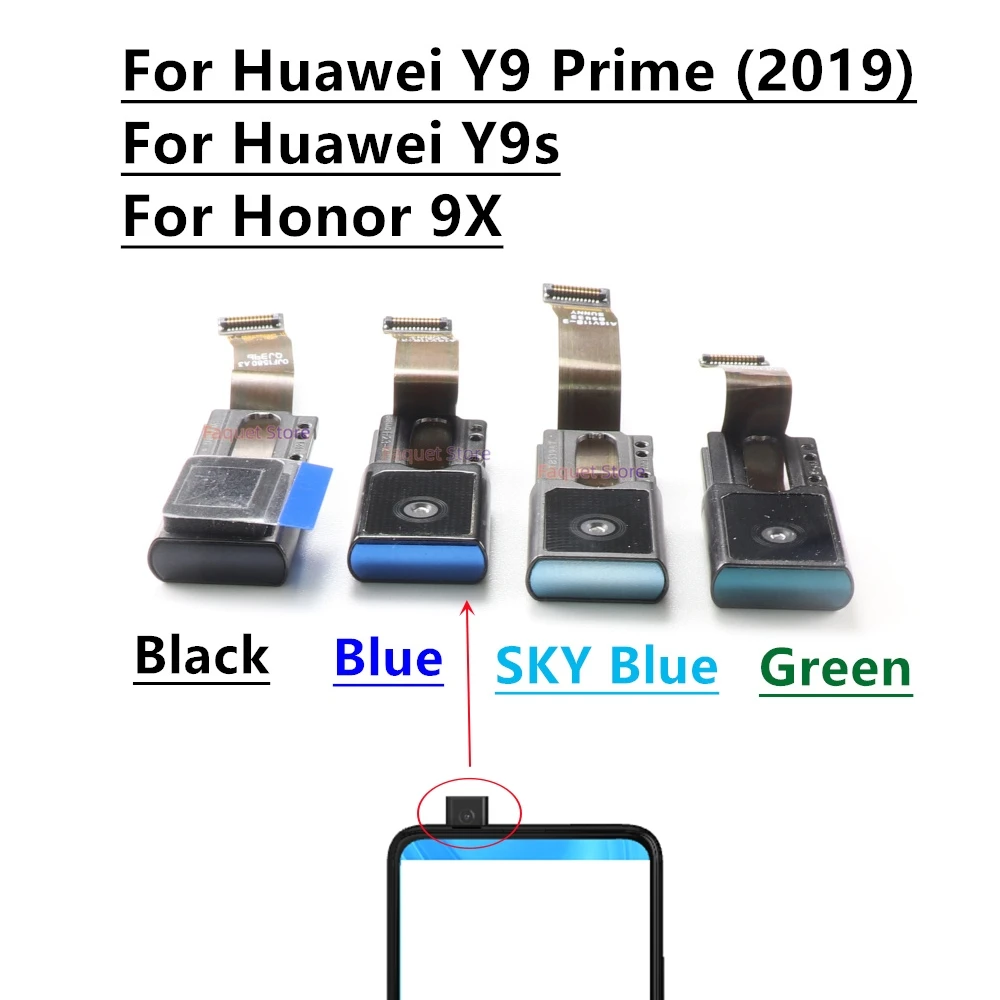 For Huawei Y9 Prime 2019 Y9S Honor 9X Front Camera Frontal Main Facing Small Camera Module Flex Replacement Repair Spare Parts