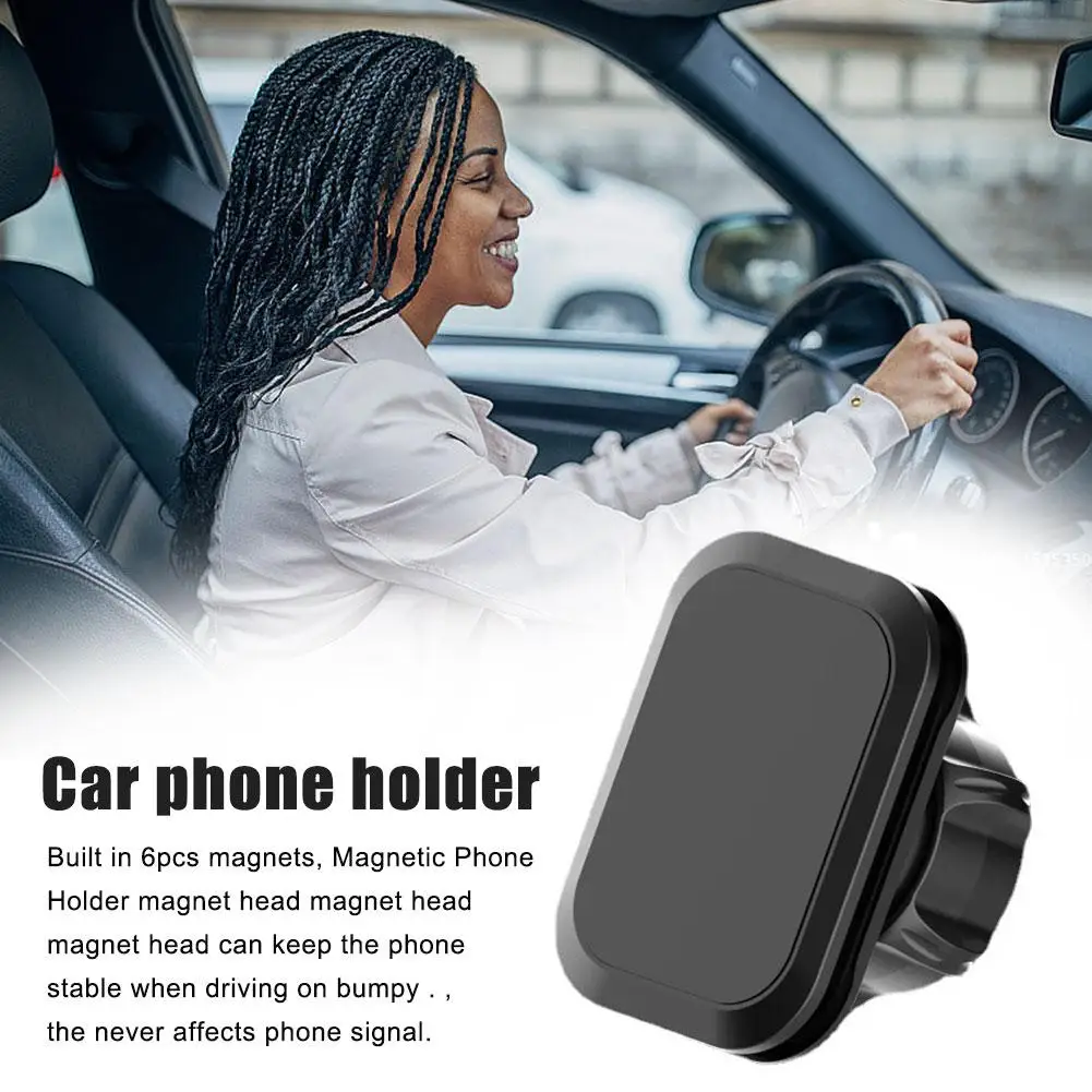 17mm Ball Head Magnetic Car Phone Holder Magnet Mount Mobile Cellphone Stand GPS Support Smart Phone Bracket Accessories