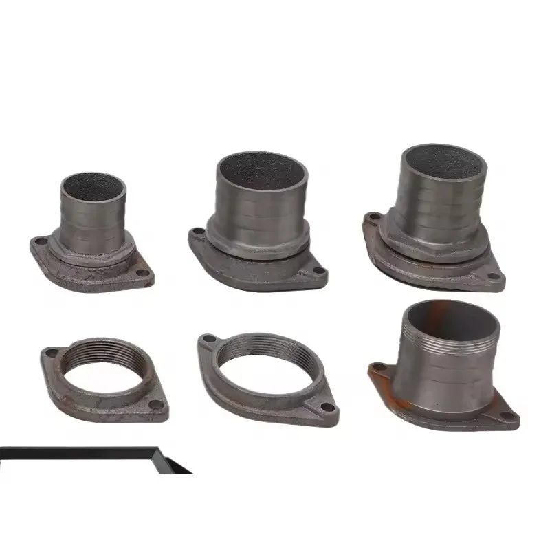 Submersible pump outlet connector 2 inch 3 inch 4 inch sewage pump large to small direct connection two hole flange connector