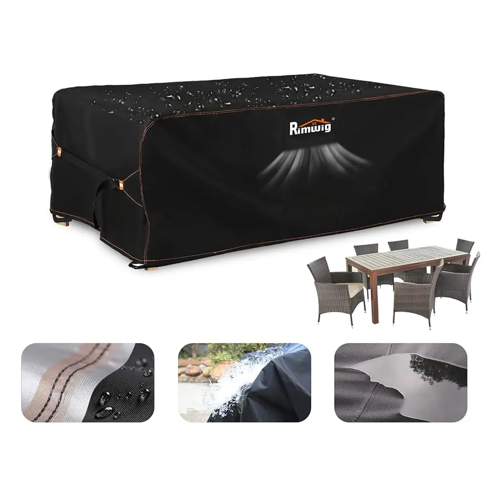 

Patio Furniture Set Covers Waterproof, Outdoor Sectional Sofa Couch Set Covers Waterproof, Garden Dining Table Chair Set Cover