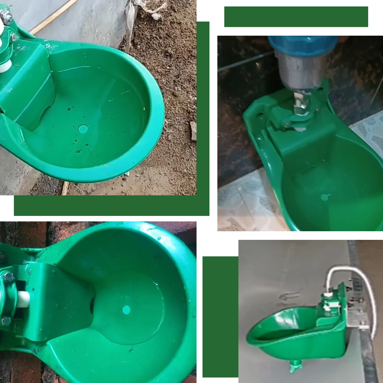 Livestock Sheep Goat Automatic Drinker Bowl With Valve Quality Water Fountain Cattle Sheep Dog Feeding Equipment Farm Animals