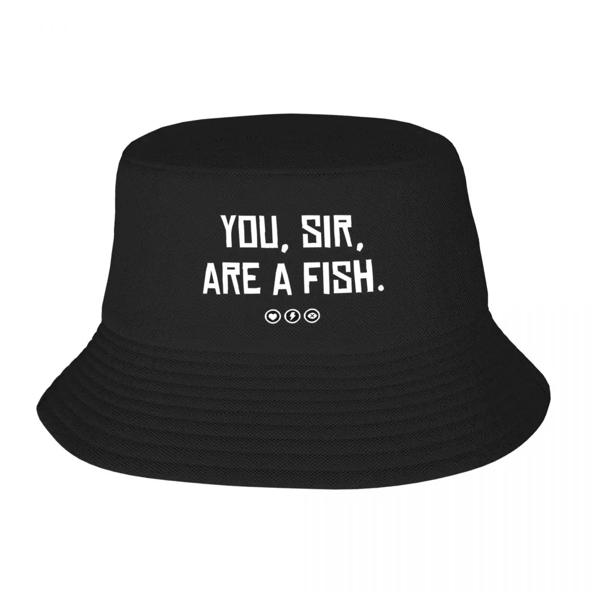 

New You, sir, are a fish | Red Dead Redemption 2 Inspired Design Bucket Hat birthday Horse Hat Trucker Cap black Hat Women Men's