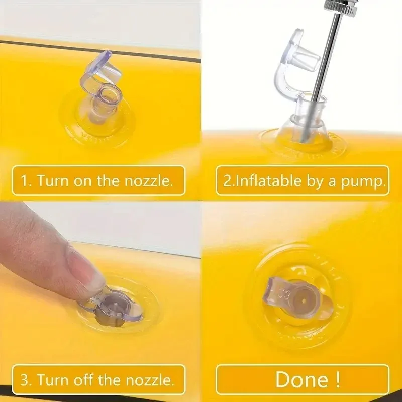 

12-Pack Inflatable Bananas - Great for Bachelorette Parties, Pool Games - Durable PVC Party Supplies (No Hoops)