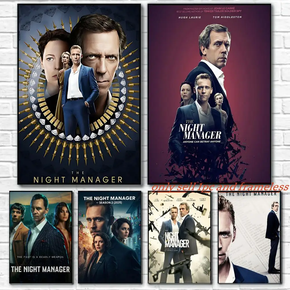 The Night Manager TV Series Poster Painting with prints Home bedroom living room decoration gift