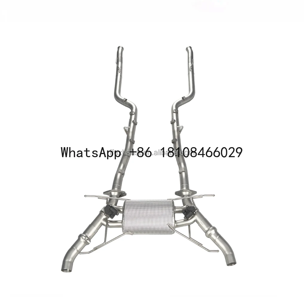 

Высокопроизводительная выхлопная труба Catback для Aston Martin Rapide 6.0 V12, выхлопная труба глушителя с клапанами