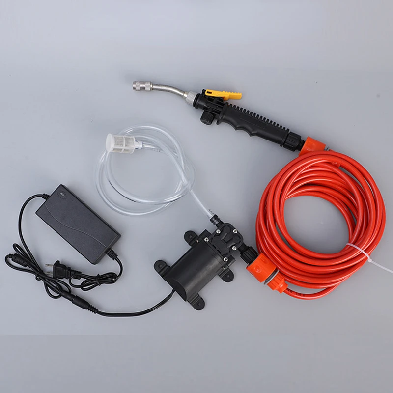 Car Wash 12V Car Washer Gun Pump High Pressure Cleaner Car Care Portable Washing Machine Electric Cleaning Auto Device