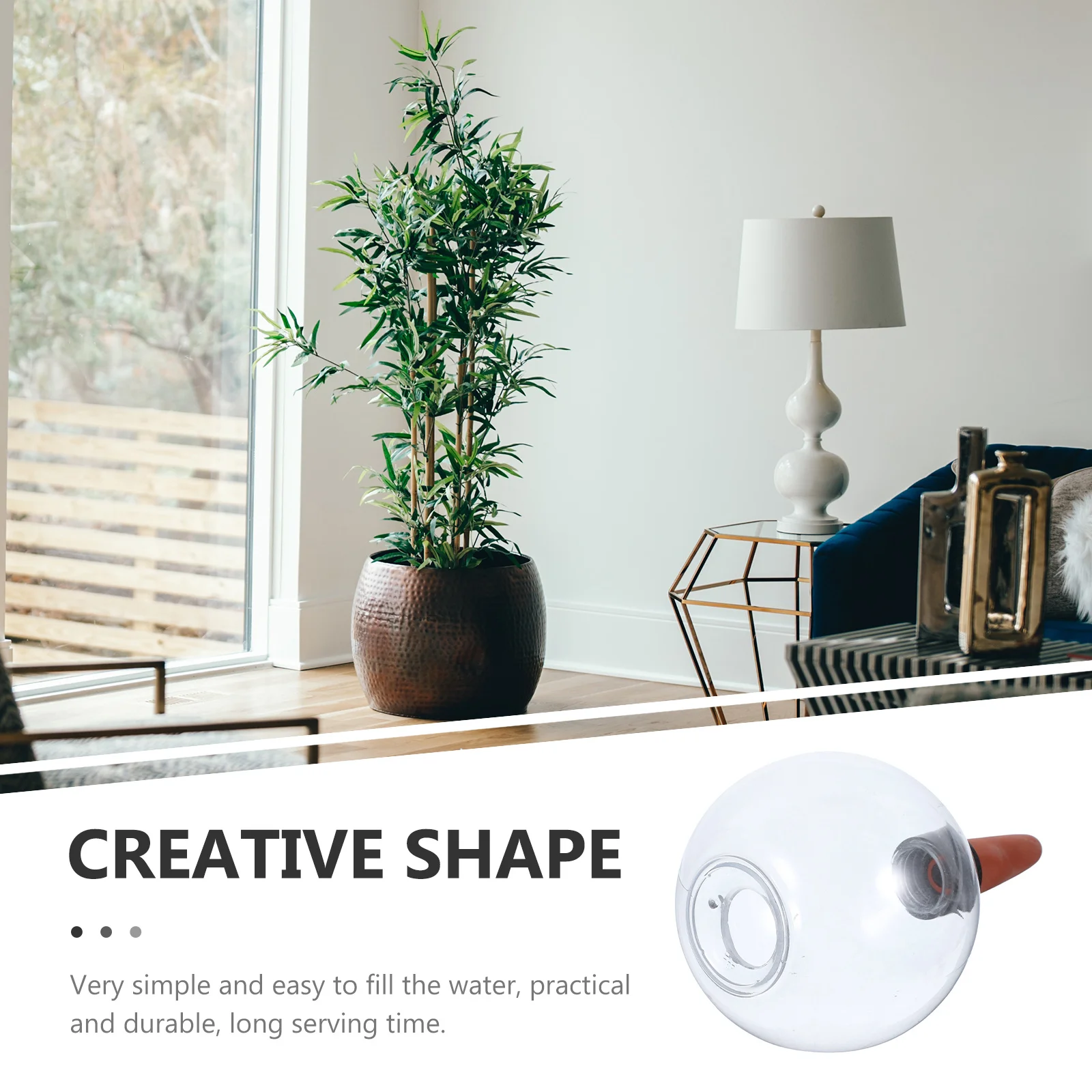 

Globe Indoor Plant Watering Hanging Devices Bulbs for Potted Plants System Waterer Globes Houseplant Self