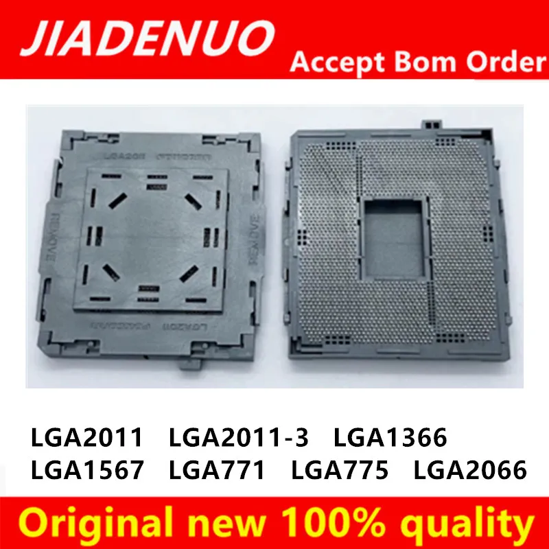 100% New LGA775 LGA2066 LGA2011 LGA2011-3 LGA1366 LGA1567 LGA771 CPU Base Socket PC BGA Base Good Works
