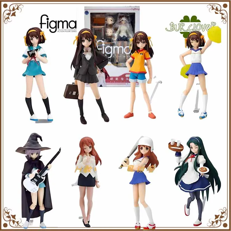 

Max Original figma Anime Figure YUKI NAGATO ITSUKI KOIZUMI Action Figure Toys For Boys /Girls /Kids /Christmas Gift Collectible