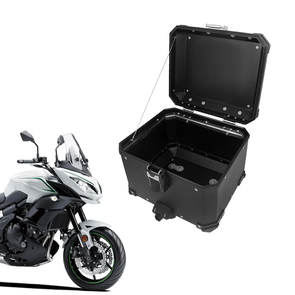 

For Kawasaki For Versys 650 Versys650 Motorcycle Aluminum Pannier Saddlebag Top Box Side Luggage Rear Case Rack Bracket Support