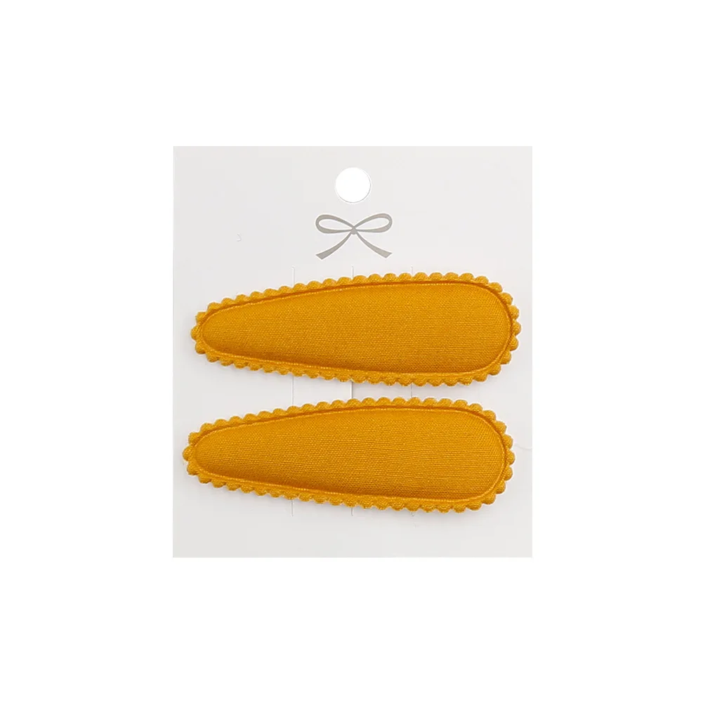 2pc Blumendruck 2 Zoll Basic Snap Baby Haar Tropfen Clips Spitze Stickerei Haar Klemme Pins Haarnadeln Baumwolle Plaid BB Haarspangen Mädchen – Detail 31