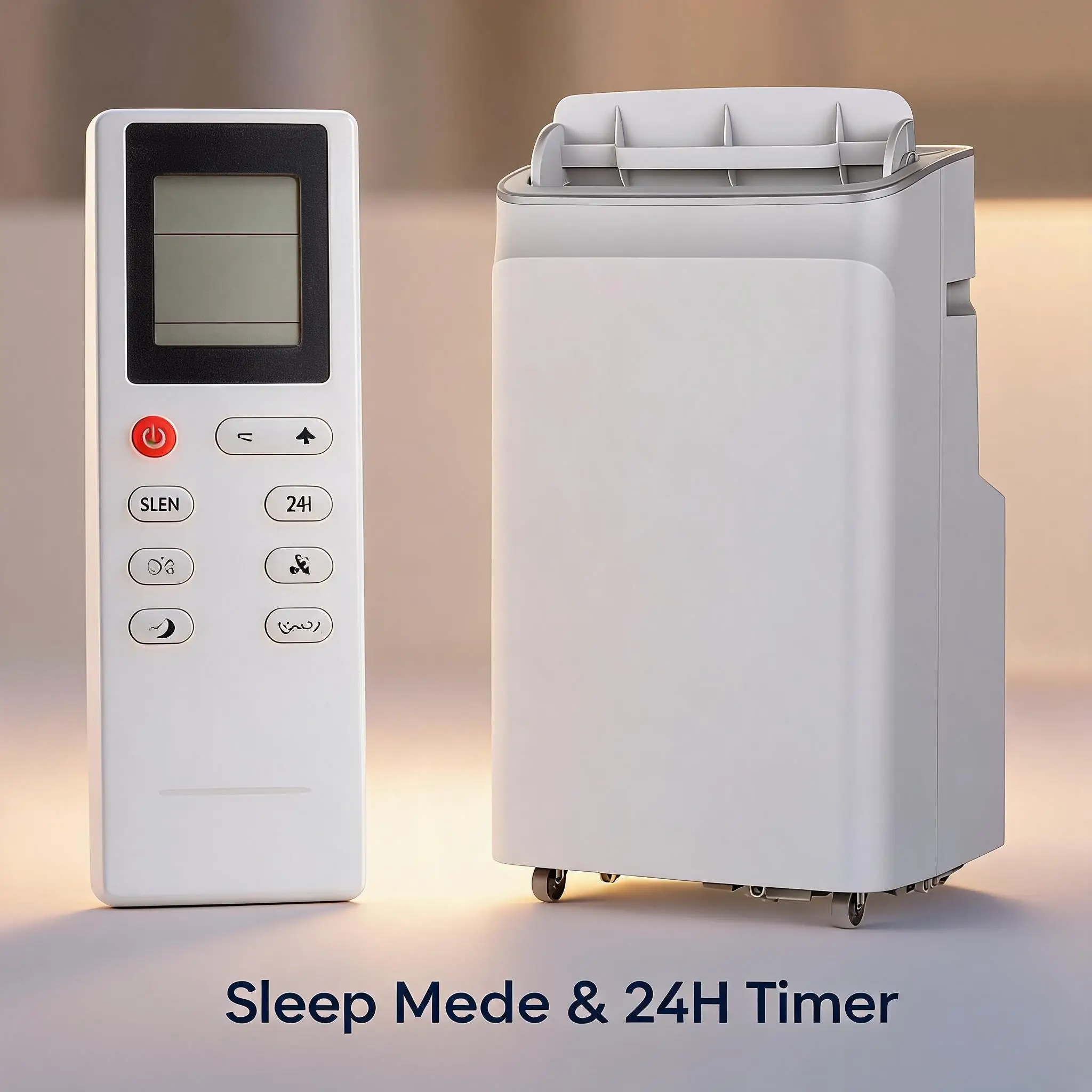12000 BTU Portable Air Conditioner Smart Portable AC Cools Up To 350-450 Sq Ft Standing Quiet Cooling Unit With Remote Control For Large Room Office Garage