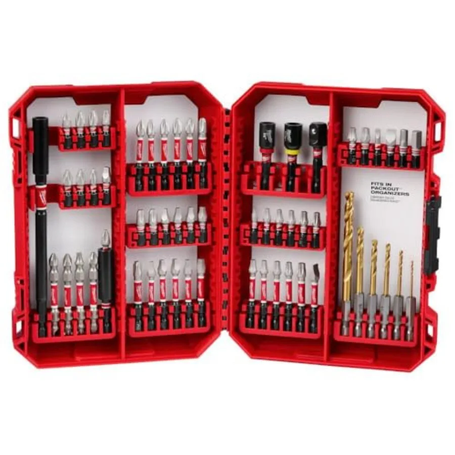 

Shockwave Bit and Drill Bit Kit w/ 60 Pcs - 48-32-4097