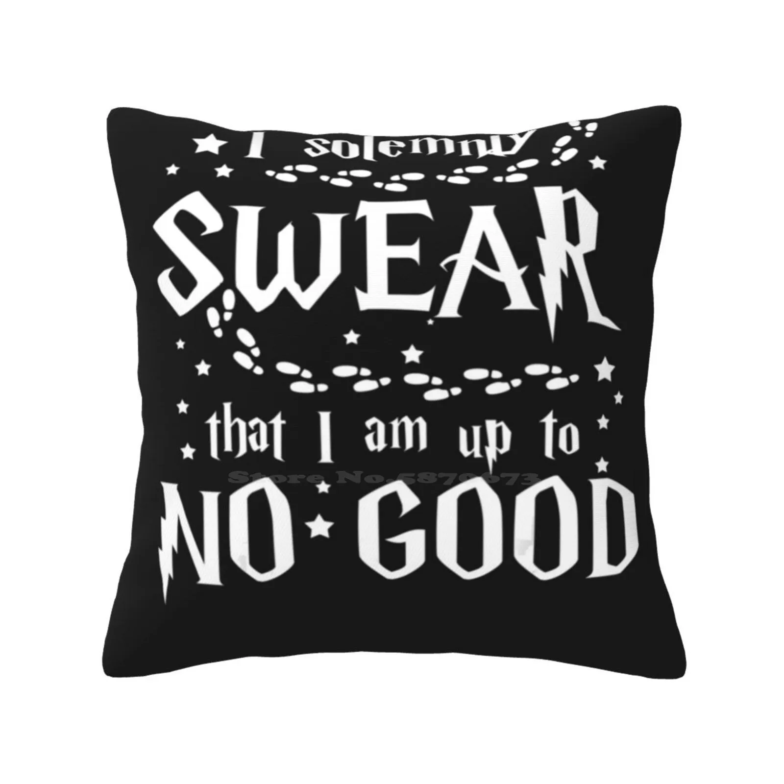 I Solemnly Swear That I Am Up To No Good Bedroom Office Hug Pillowcase Solemnly Swear Am Up No Good