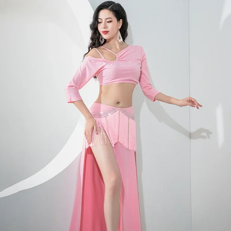 Women Bellydancing Competition Clothes Set Female Oriental Dance Practice Clothing Dress Belly Dance Performance Dresses