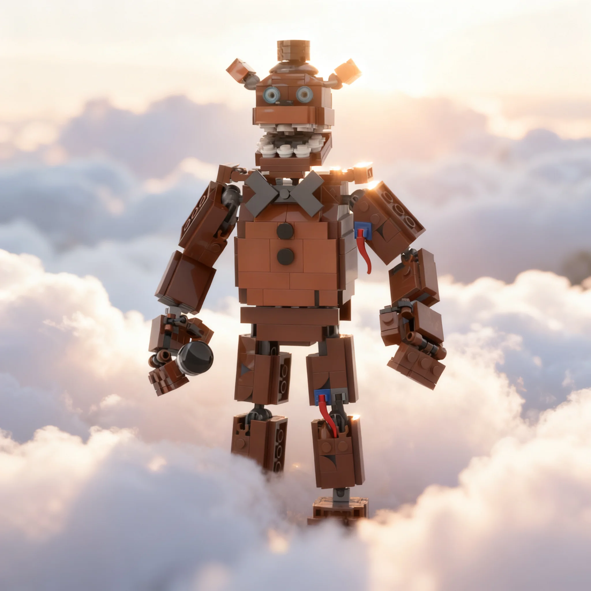 473-piezas-juego-moc-five-nights-at-freddy's-2-modelo-de-freddy-envejecido-bloques-de-construccion-regalo-de-navidad-juguete-de-construccion-idea-para-manualidades