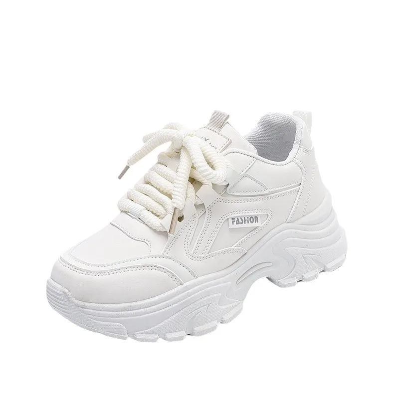 Damen-Retro-Sportliche, lässige Papa-Schuhe, Frühlingsmode, vielseitige, bequeme Schuhe mit dicken Sohlen für den täglichen Gebrauch