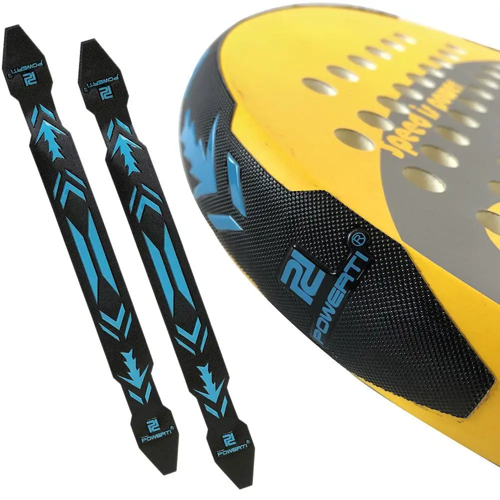 

2pcs 3D Tennis Paddle Head Tape for Beach Tennis Racket Protection Tape Head Tape Protector
