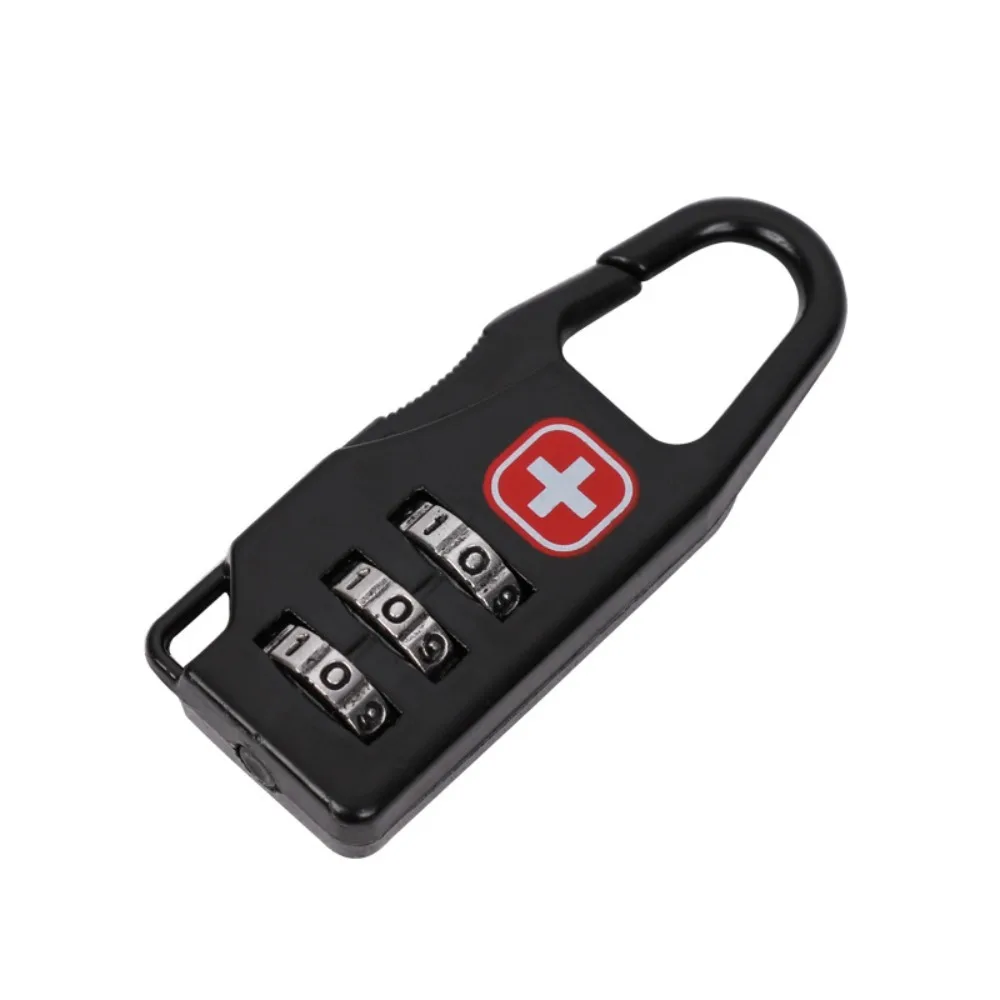 Portable Alloy Lock Mini Lock Number Lock Luggage Lock Combination Code Anti-theft Drawer Cabinet Padlock Outdoor