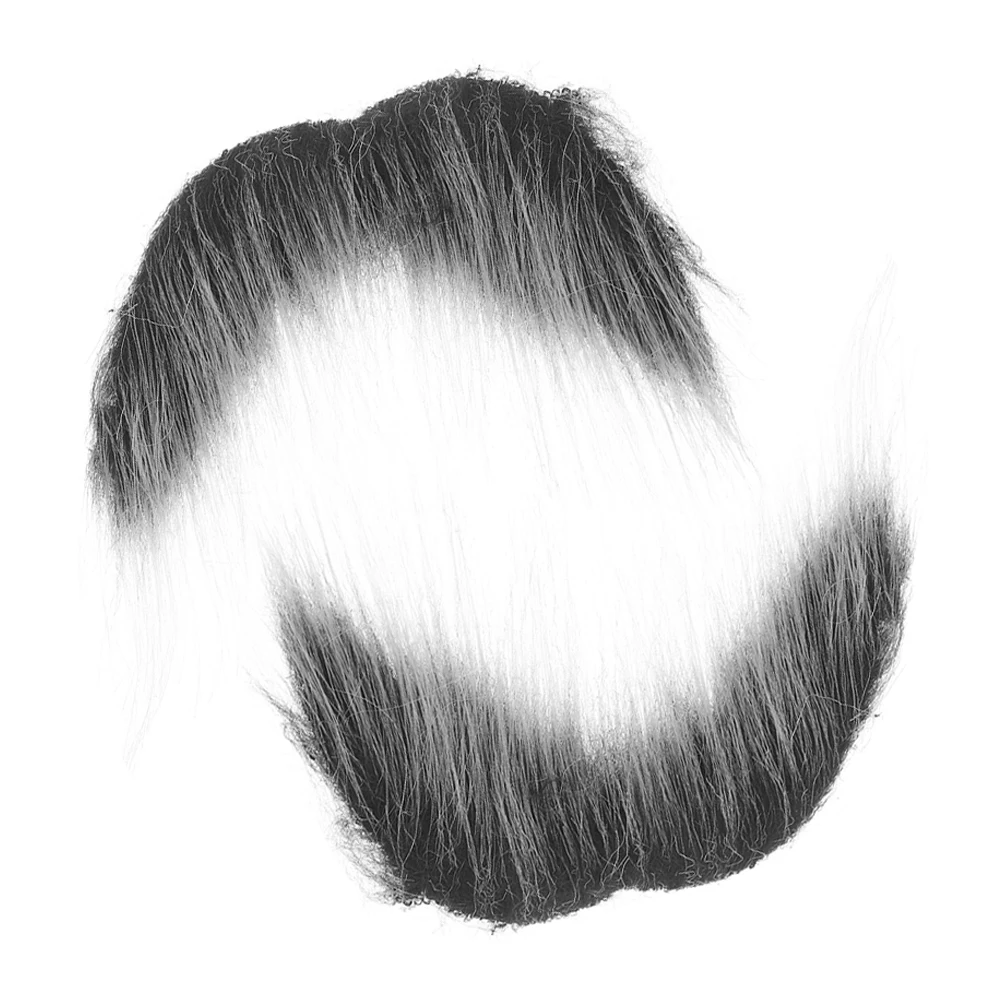 

2 pcs Fake Beard Props Realistic Costume Accessories for Halloween Party Stage Performance Cosplay Decorations Facial Hair