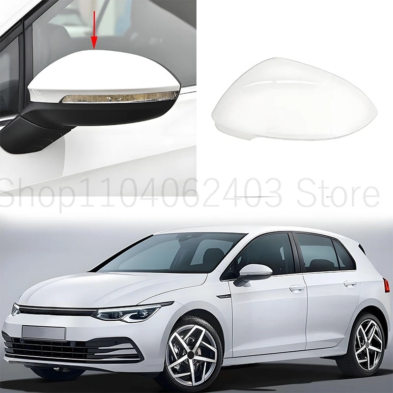 Dla Volkswagen Golf 8 (Golf MK8 / GTI/GTD/R) 2021-2022 Obudowa lusterka tylnego Obudowa lusterka wstecznego tylna pokrywa akcesoria Obudowa golfowa
