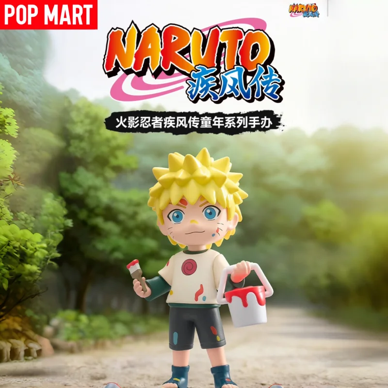 POPMART Genuine Naruto Shippuden Childhood Series Blind Box Anime