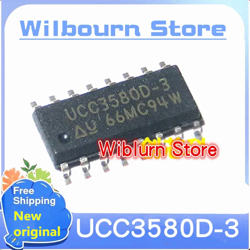 

10 шт./партия UCC3580D-3 UCC3580D UCC3580DTR -3SOP-16 Mxsyuan 100% Новый оригинальный