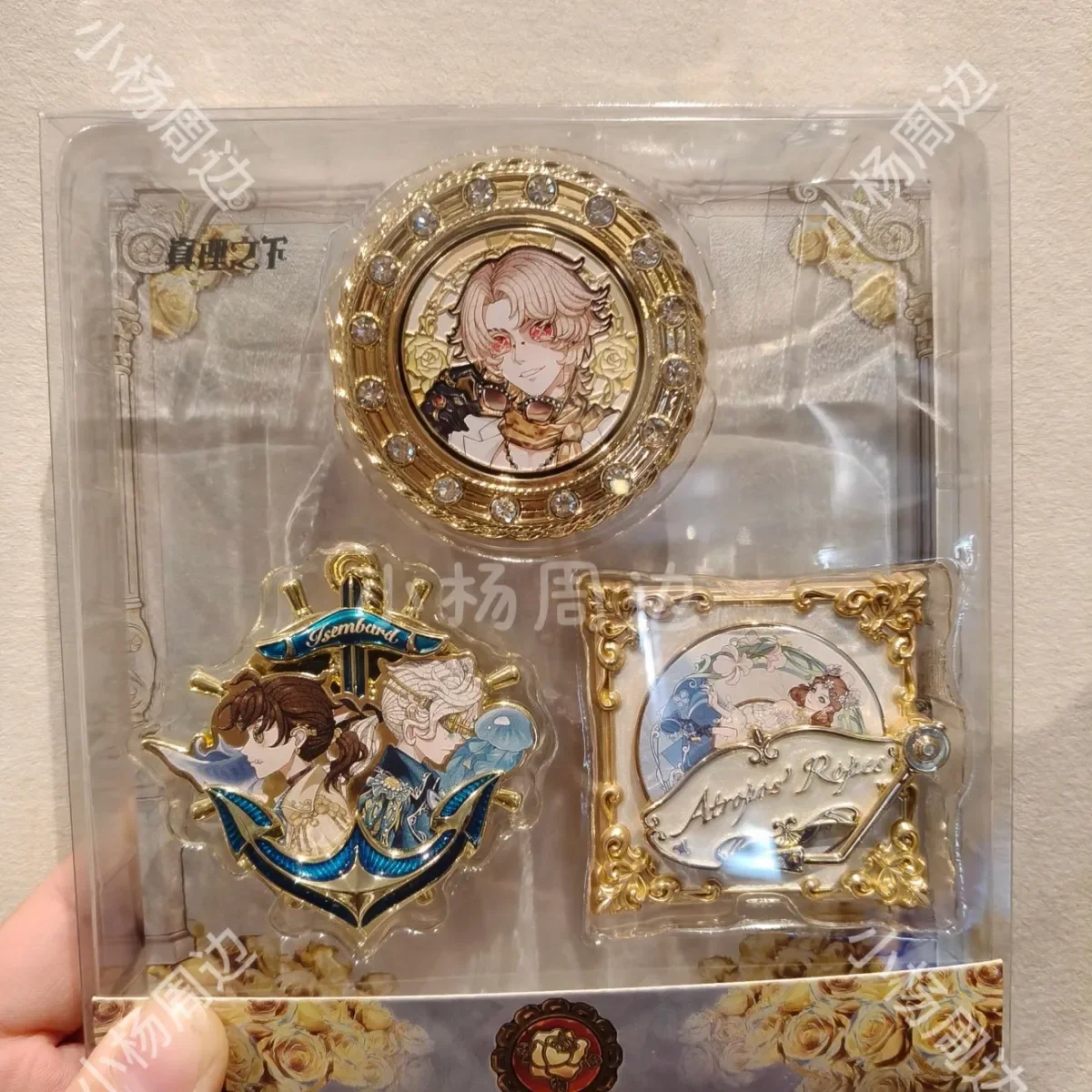 أنيمي لعبة الهوية الخامس نائب سوبيدار نورتون كامبل فريدريك كريبورغ تأثيري أنيمي شارة معدنية بروش اكسسوارات هدية عيد الميلاد