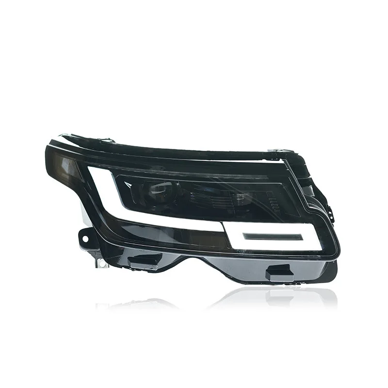 Suitable for 18-22 Land Rover Range Rover Executive Edition headlight assembly modification with LED lens daytime running lights