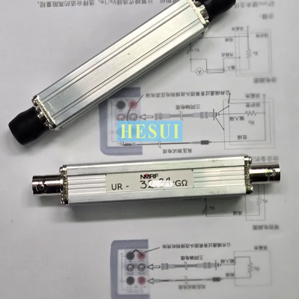 30GΩ (30kMΩ)/2W ultra-high resistance resistance, compact size, aluminum alloy shell BNC interface
