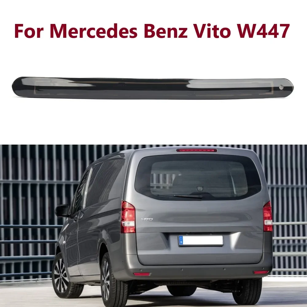 Rejillas para Faros Antiniebla Delanteros de Coche - Benz W447 V-Klasse / Vito Kasten / Vito Mixto / Vito Tourer 2014 2015~2020, Cubierta Negra Ahumada