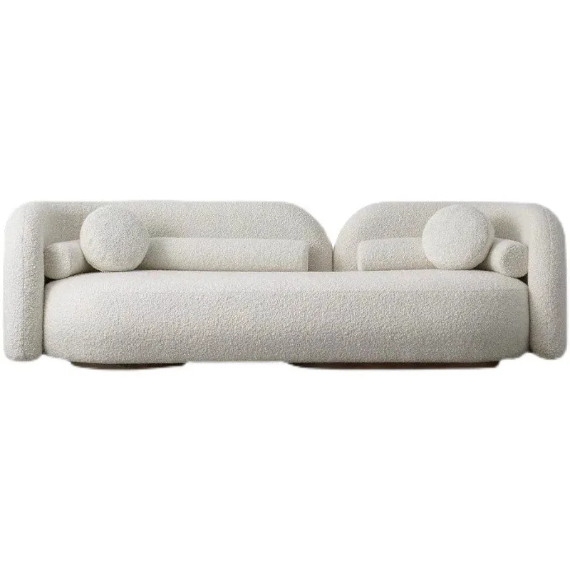 Modern simple special-shaped sofa, furniture and clothing store rest fabric sofa