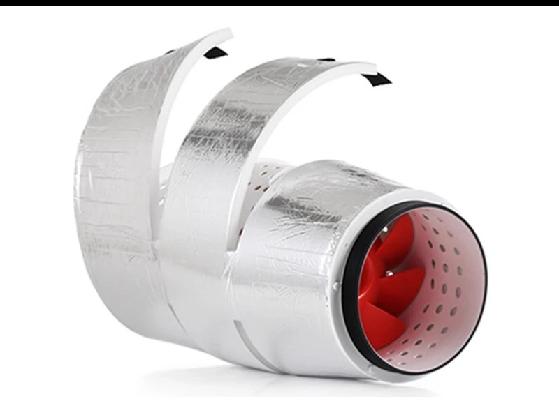 Intelligent duct fan household 150 silent ventilation fan 8 inch strong cigarette machine 100 bathroom exhaust