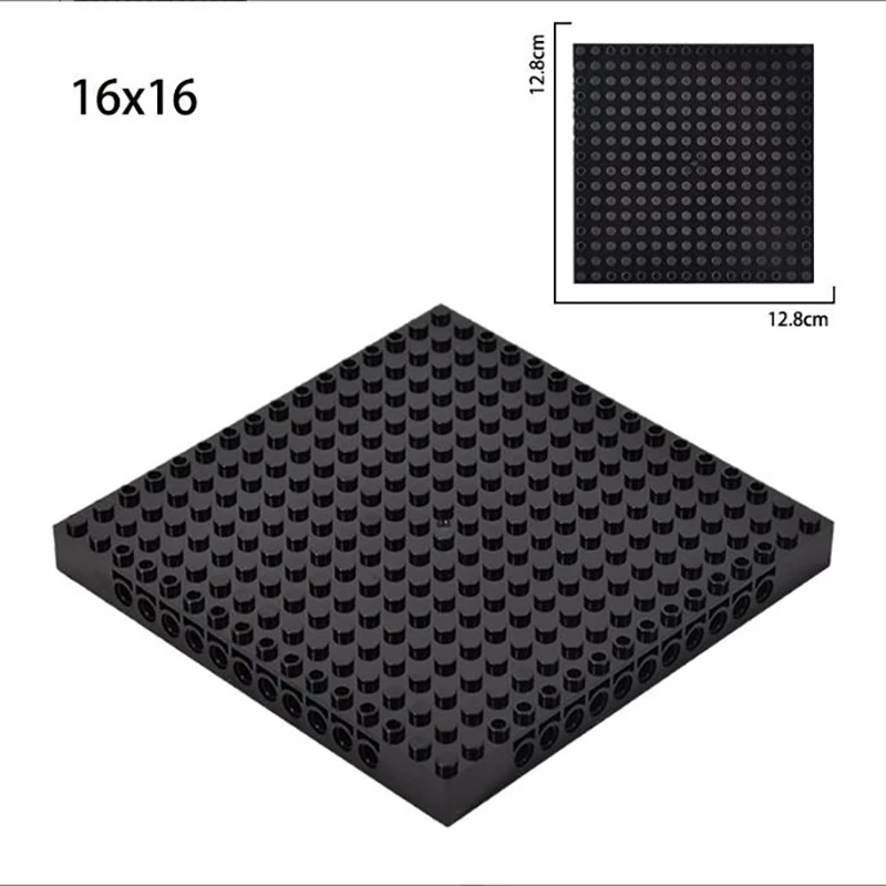 Wholesale Pixel Art Building Block Bottom Plate 65803 Brick 16X16 Baseplate Part Compatible 98138 Pixel Small Particles Toy Gift