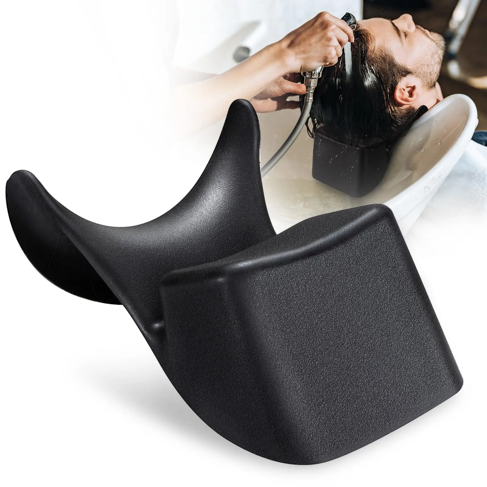

Salon shampoo neck cushion, anti-slip silicone shampoo neck cushion sink, portable neck support salon hair Spa
