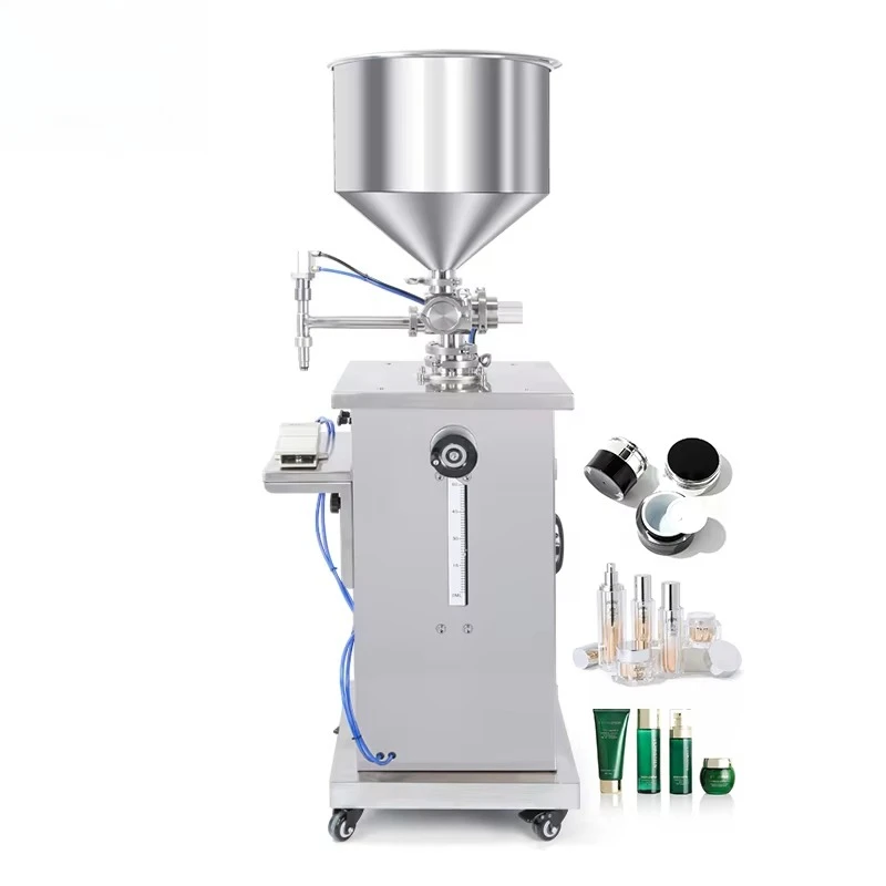Filling Machine Liquid Semi Automatic,Factory Price 10ml-250ml Cosmetic Stainless Steel 304 Pneumatic Filling Machine