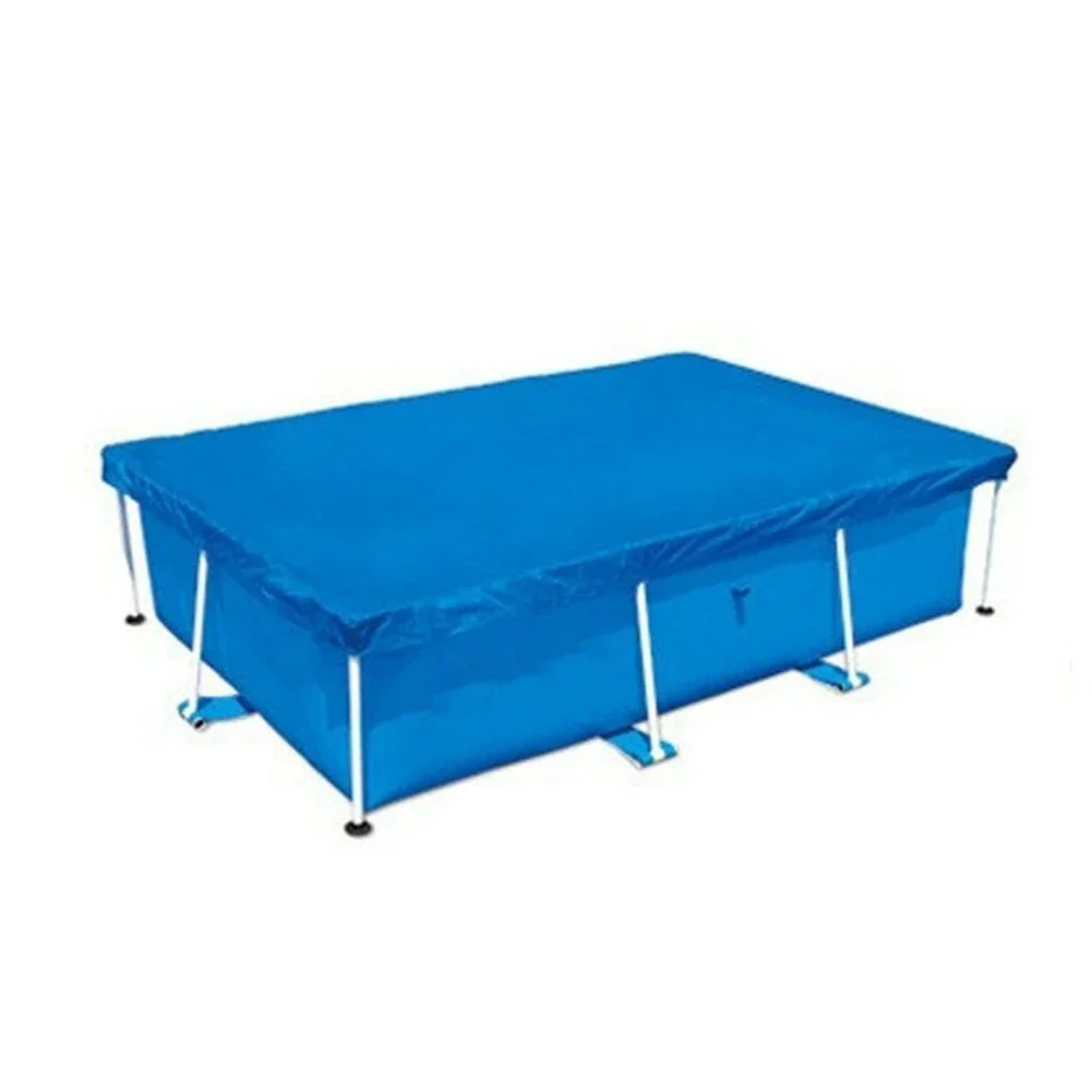 

Effortless Installation Outdoor Pool Protection Pool Cover With Bracket Debris Protection Easy Installation Long-lasting