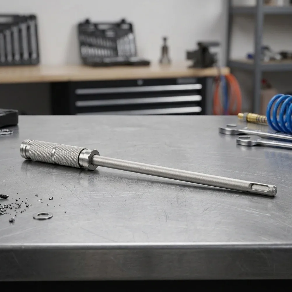 for impact Drill Connector Rotary Hammer Drill Bit For Efficient Drilling Operations Double Headed Round Shank Rod