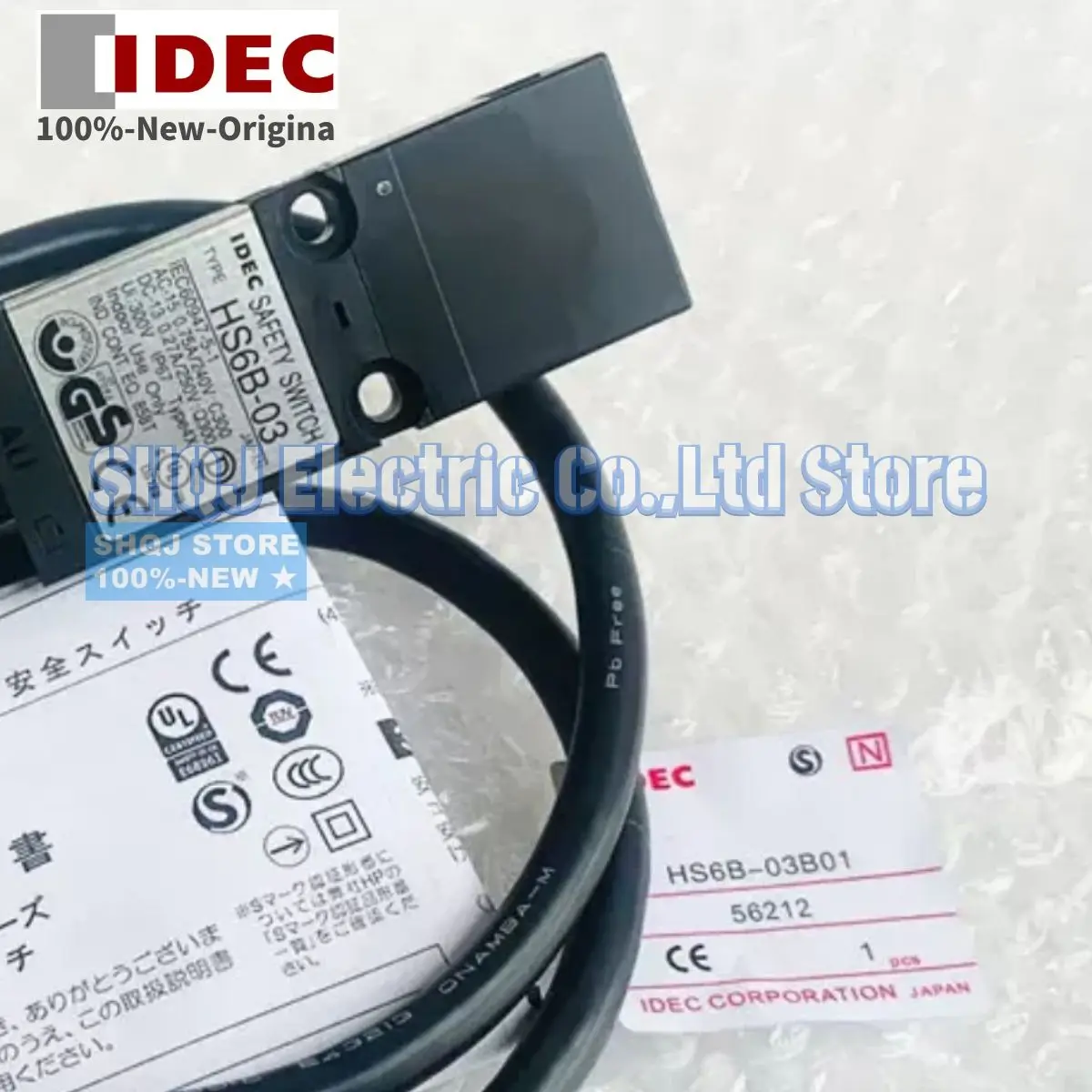 IDEC 100%-NEW HS6B-03B01 1PCS Safety door switch